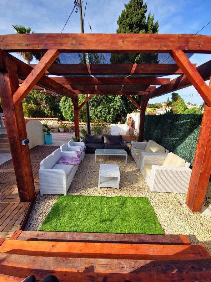 Calpe Chalet Privado Piscina A 5Min De La Playa Y Centro Jacuzzi Barbacoa Wifi Aire Екстериор снимка