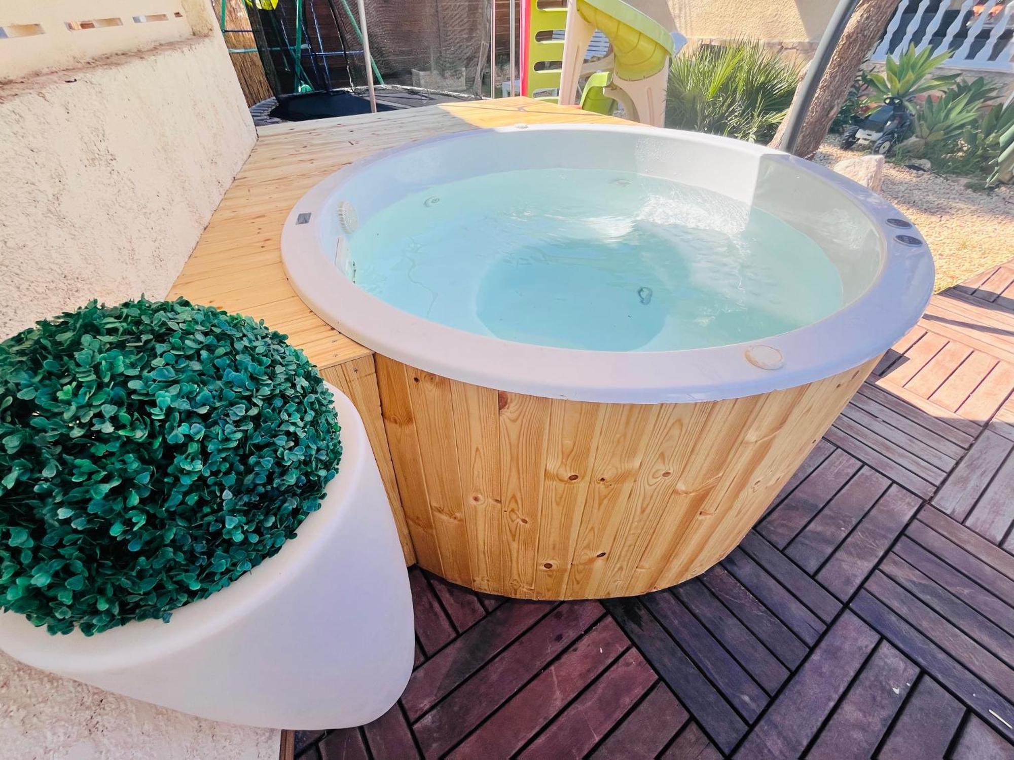 Calpe Chalet Privado Piscina A 5Min De La Playa Y Centro Jacuzzi Barbacoa Wifi Aire Екстериор снимка