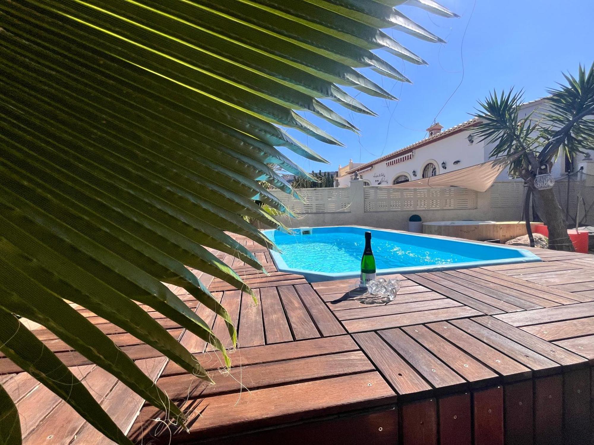 Calpe Chalet Privado Piscina A 5Min De La Playa Y Centro Jacuzzi Barbacoa Wifi Aire Екстериор снимка
