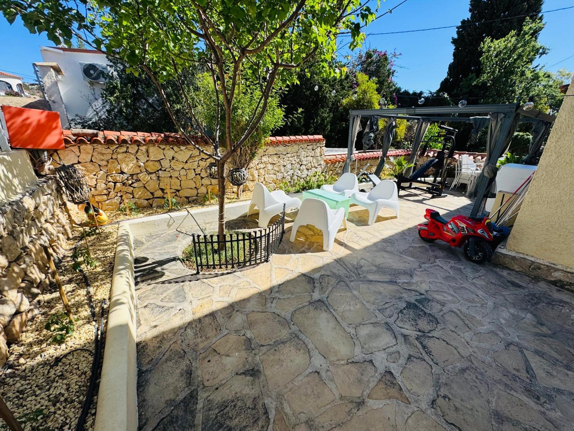 Calpe Chalet Privado Piscina A 5Min De La Playa Y Centro Jacuzzi Barbacoa Wifi Aire Екстериор снимка