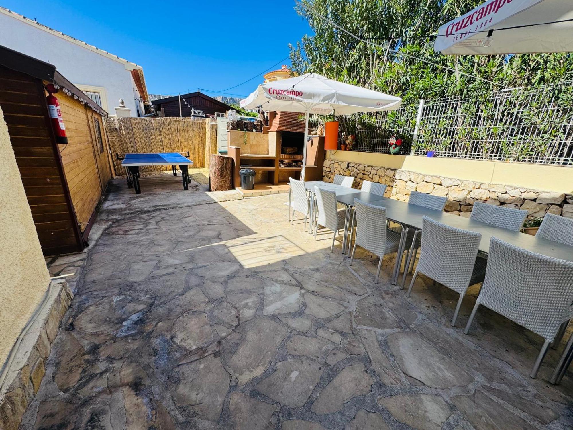 Calpe Chalet Privado Piscina A 5Min De La Playa Y Centro Jacuzzi Barbacoa Wifi Aire Екстериор снимка