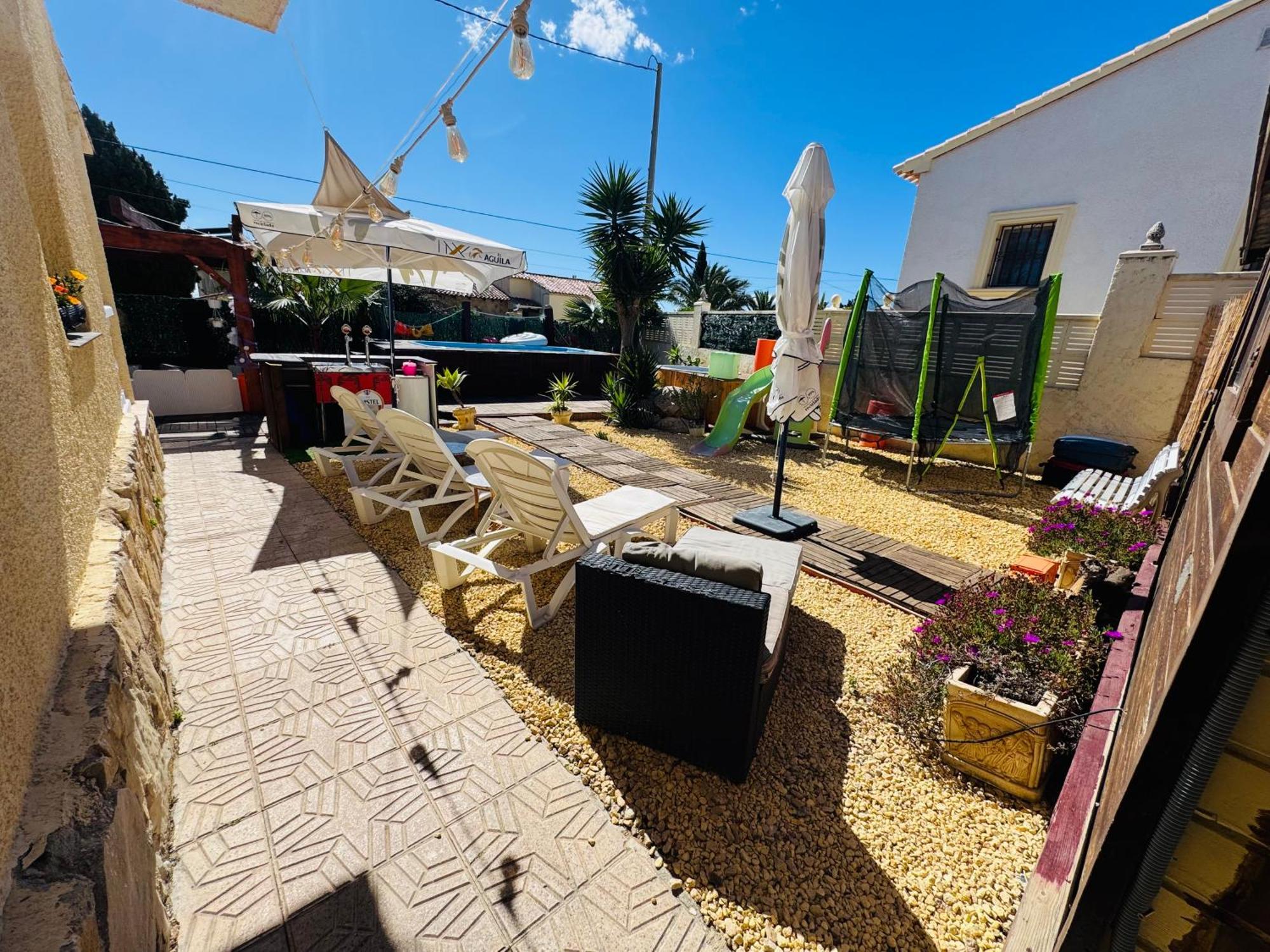Calpe Chalet Privado Piscina A 5Min De La Playa Y Centro Jacuzzi Barbacoa Wifi Aire Екстериор снимка