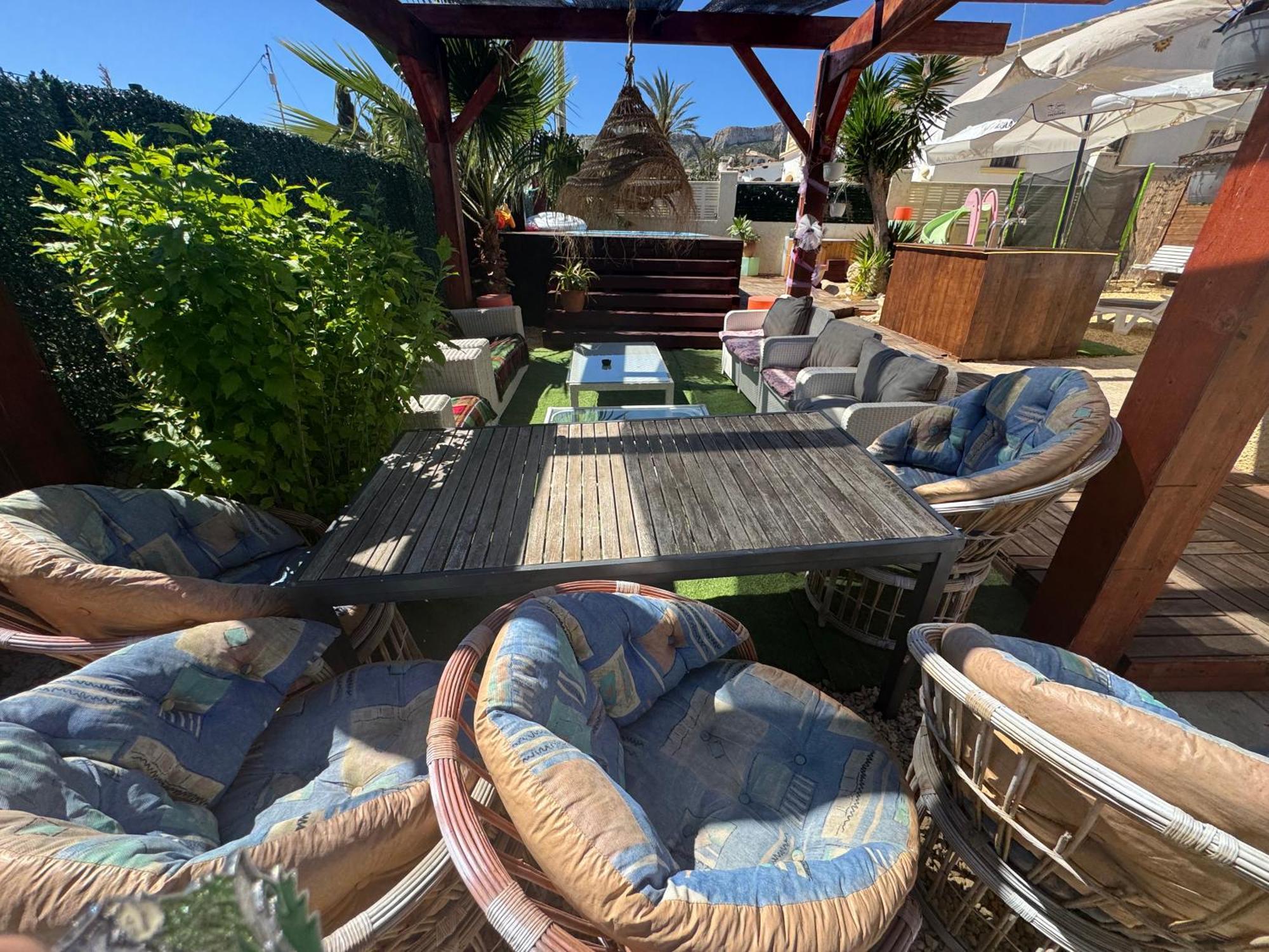 Calpe Chalet Privado Piscina A 5Min De La Playa Y Centro Jacuzzi Barbacoa Wifi Aire Екстериор снимка