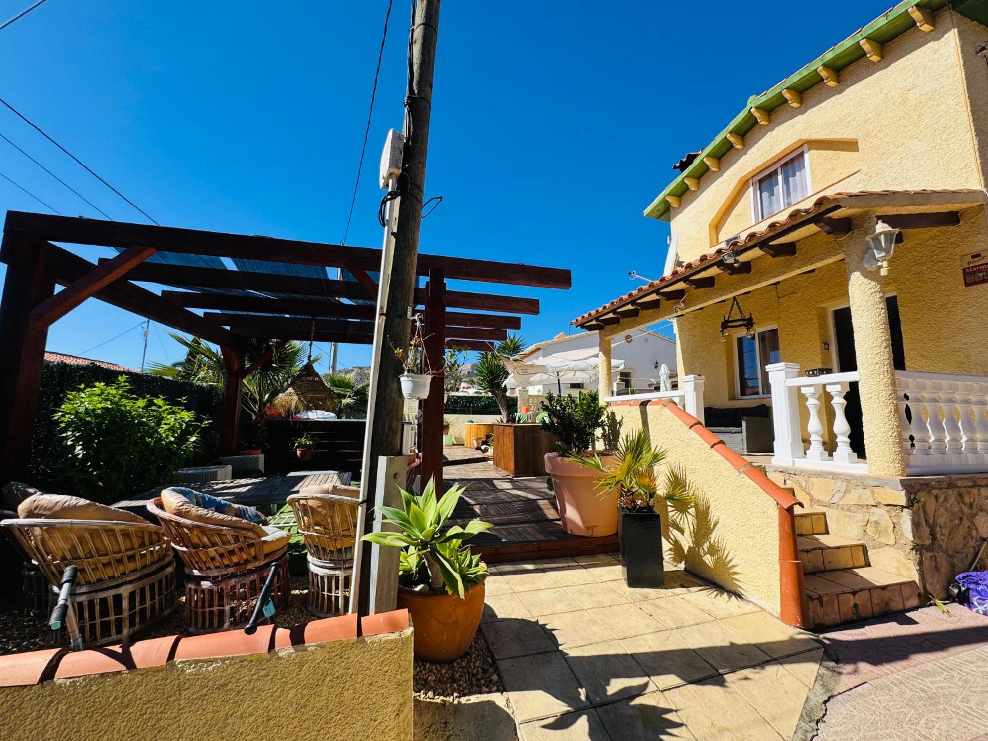 Calpe Chalet Privado Piscina A 5Min De La Playa Y Centro Jacuzzi Barbacoa Wifi Aire Екстериор снимка
