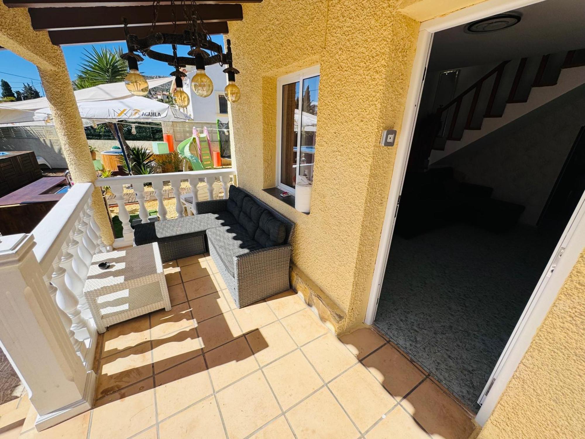 Calpe Chalet Privado Piscina A 5Min De La Playa Y Centro Jacuzzi Barbacoa Wifi Aire Екстериор снимка